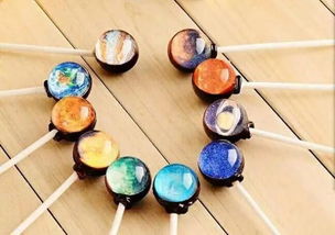 星空奇境 巧克力與棒棒糖的攝影藝術